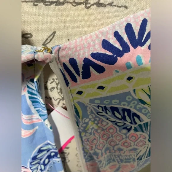 LILLY PULITZER MCKINLEY MAXI DRESS BLUE PERI LAPIS LANTERNS NWT - Picture 12 of 12